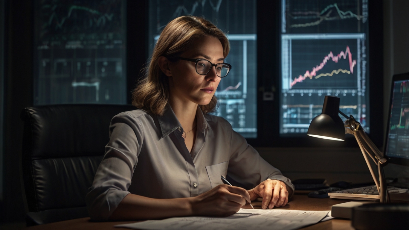 Professional financial audit team